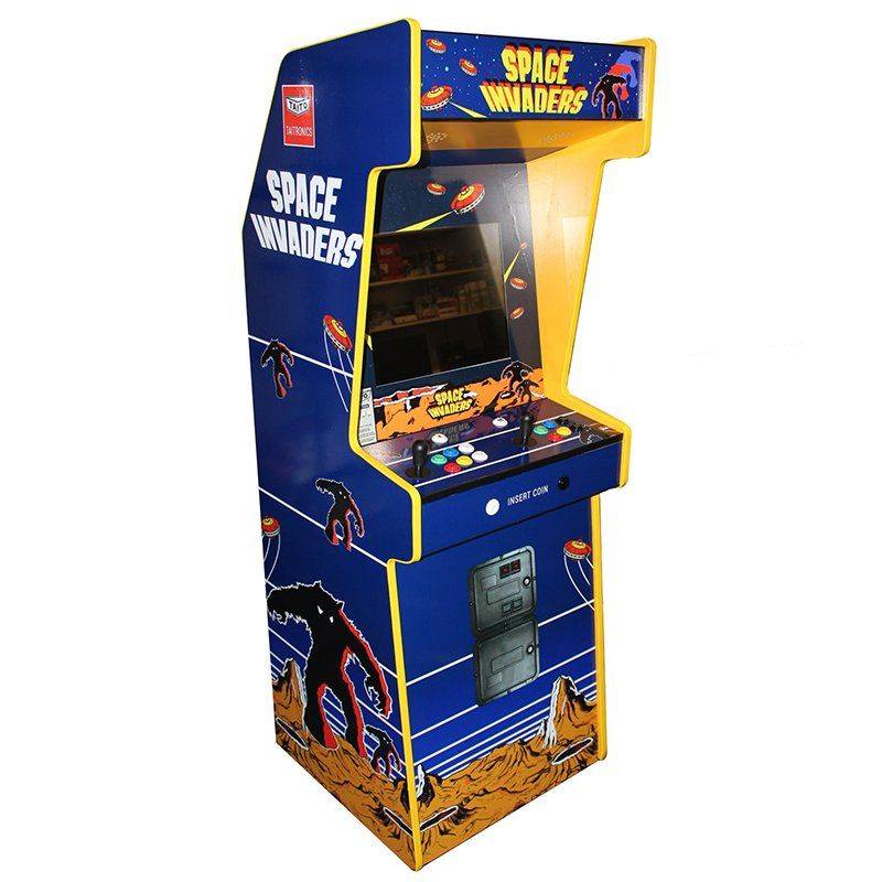 Space Invaders Cabinet Arcade Two Players 19 Lcd Wiredzone It