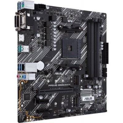 ASUS Prime B550M-K, AMD B550 Mainboard - Socket AM4 - 4