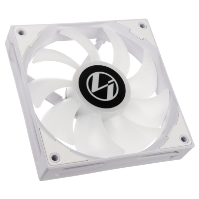 Lian Li ST120 RGB PWM Fan, 3x Pack + Controller, White - 120mm - 2