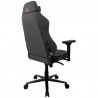 Arozzi Primo Gaming Chair, Woven Fabric - Black / Red - 7