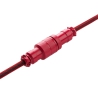 CableMod Pro Coiled Keyboard Cable USB-C To USB-A, Republic Red - 150cm - 4