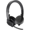 Logitech Zone Wireless Plus UC, Headphone with Microphone BT - Graphite - 1