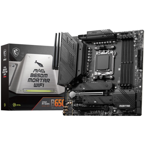 MSI MAG B650M Mortar WiFi DDR5, AMD B650 Mainboard AM5 - 1