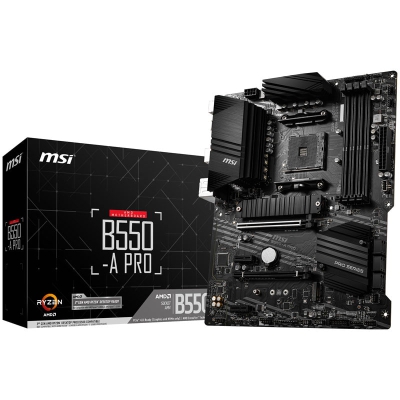 MSI B550-A Pro, AMD B550 Mainboard AM4 - 1