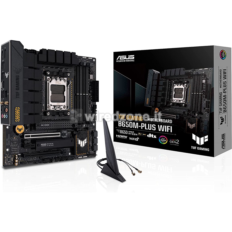 ASUS TUF Gaming B650M-Plus WiFi DDR5, AMD B650 Mainboard AM5 - 1