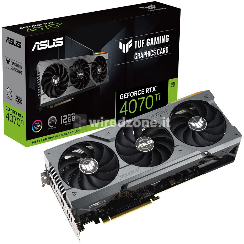 ASUS GeForce RTX 4070 Ti TUF 12GB GDDR6X - 1