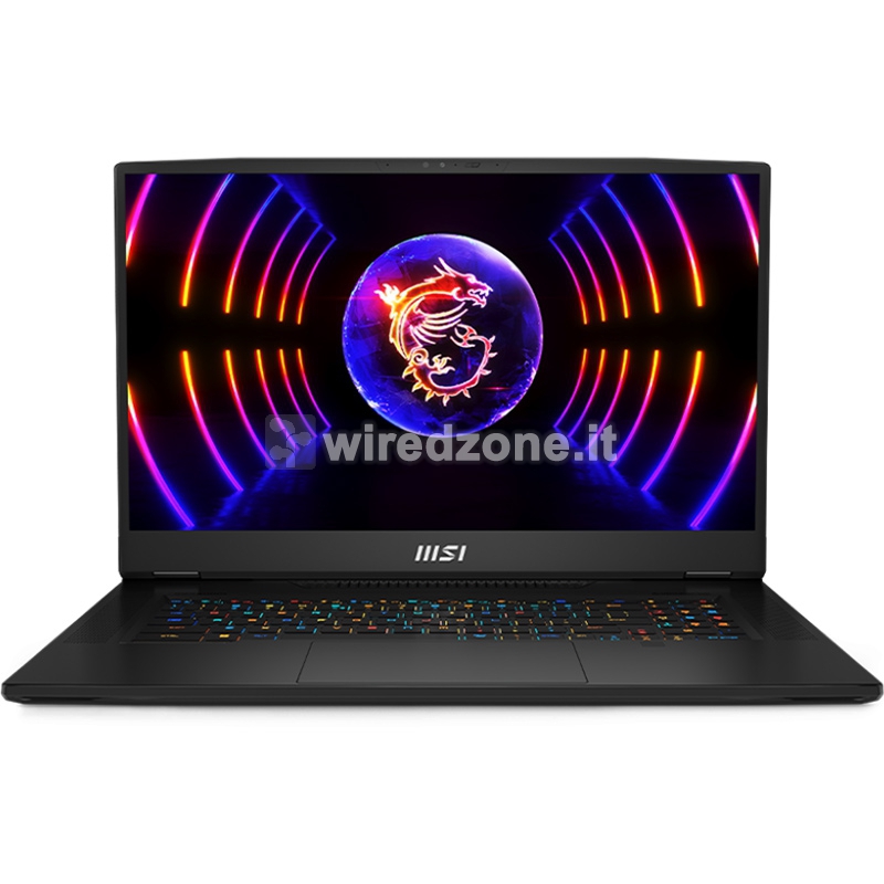 MSI Gaming GT77HX 13VH-076IT Titan, i9-13980HX, 43,9 cm (17.3"), 4K UHD, RTX 4080 12GB, 64GB DDR5, 2TB SSD, W11 Pro - 1