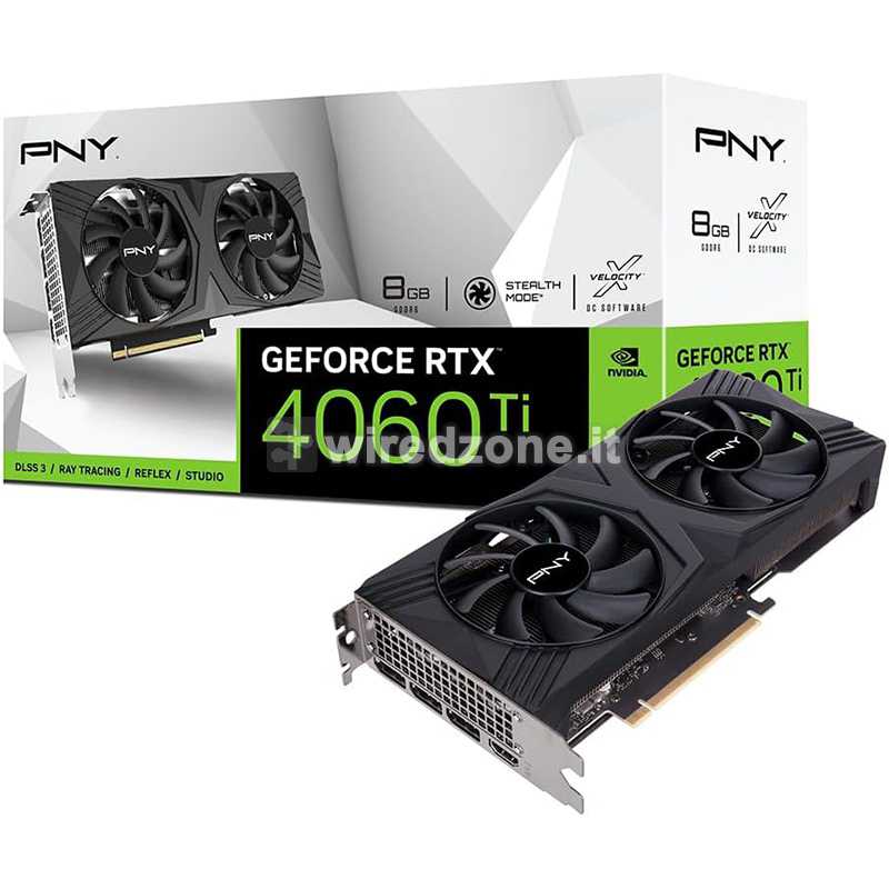 PNY GeForce RTX 4060 Ti Verto 8GB GDDR6