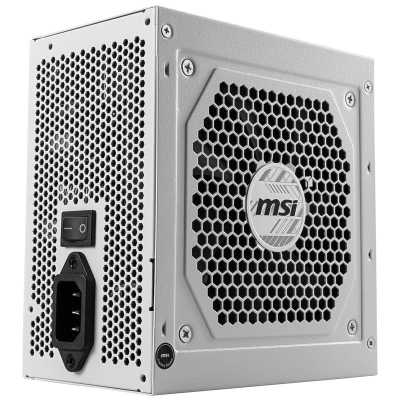 MSI MAG A850GL PCIe5 White, 80 PLUS Gold, Full-Modular - 850 Watt