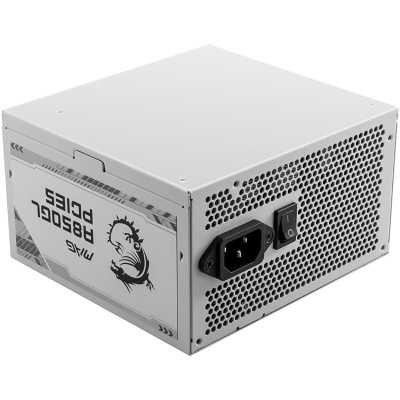 MSI MAG A850GL PCIe5 White, 80 PLUS Gold, Full-Modular - 850 Watt