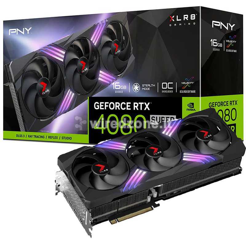 PNY GeForce RTX 4080 Super XLR8 Verto EPIC-X RGB OC 16GB GDDR6X