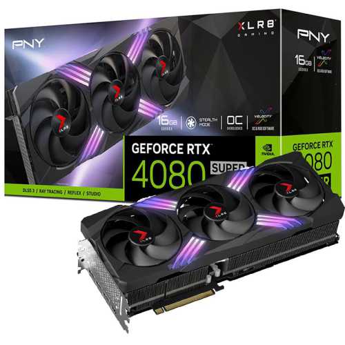 PNY GeForce RTX 4080 Super XLR8 Verto EPIC-X RGB OC 16GB GDDR6X