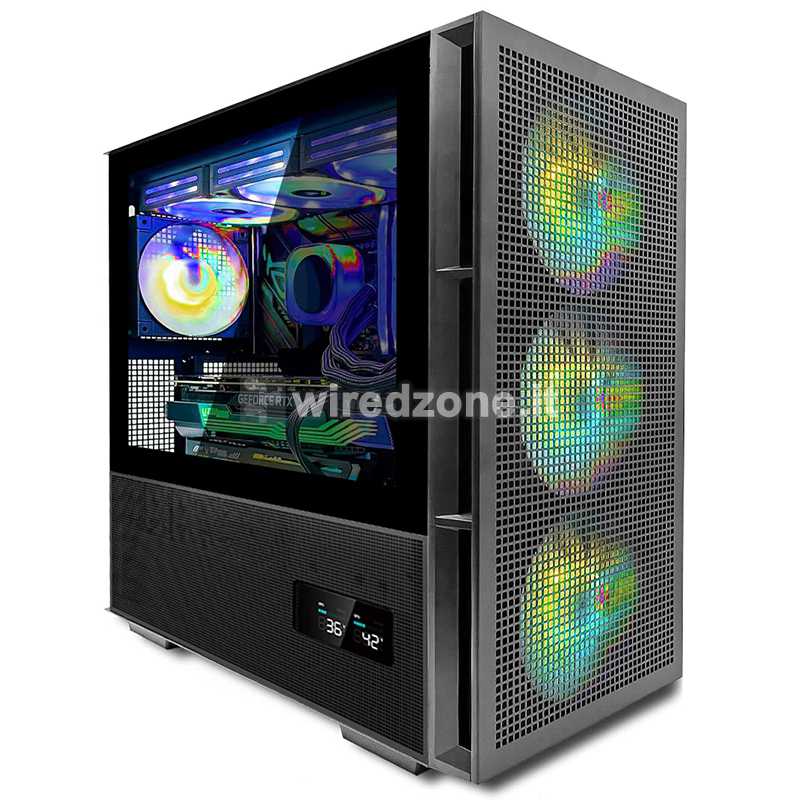 RampageX3D70 Gaming PC, R7-9800X3D, RTX 4070 Ti Super 16GB, 32GB DDR5, 2TB, W11P