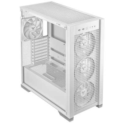 ASUS TUF Gaming GT302 ARGB, Mid-Tower, Side-Glass - White