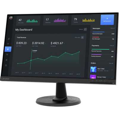 Lenovo ThinkVision C24-40, 60,5 cm (23.8"), 75Hz, FHD, VA - VGA, HDMI