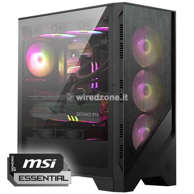 ForgeM6 Gaming PC, R5-7600X, RTX 4060 OC, 16GB DDR5, 1TB, W11 Pro