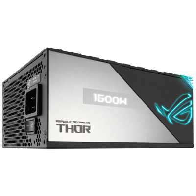 ASUS ROG Thor 1600T Gaming, 80 PLUS Titanium, Full-Modular - 1600 Watt