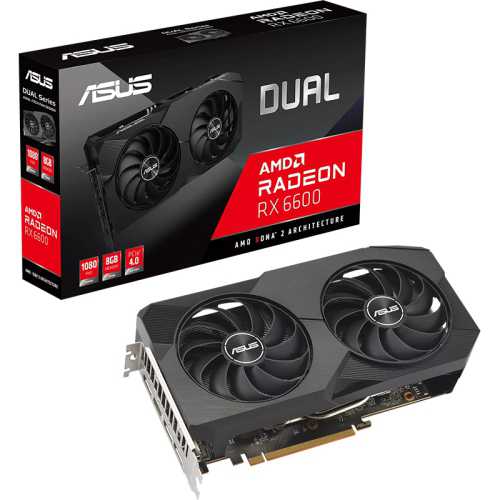 ASUS Radeon RX 6600 DUAL V2 8G GDDR6