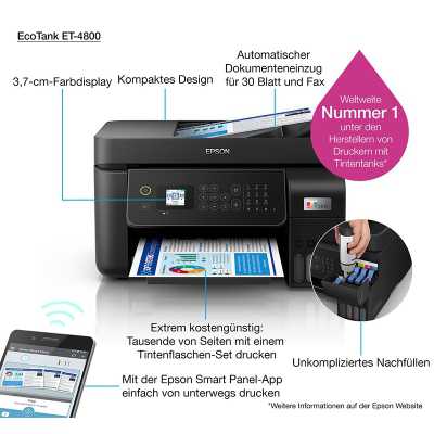 Epson EcoTank ET-4800 Multifunction Printer