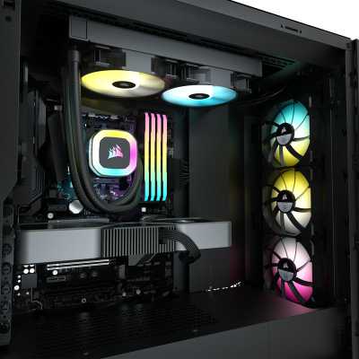 Corsair H100 RGB AIO Black - 240mm