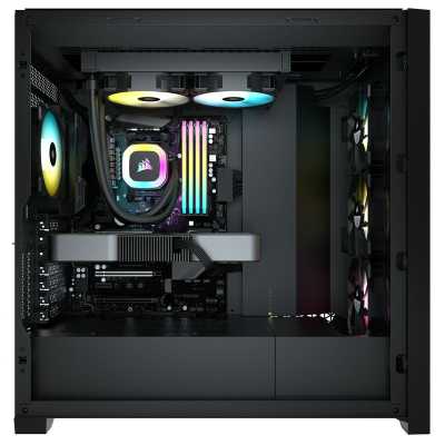 Corsair H100 RGB AIO Black - 240mm