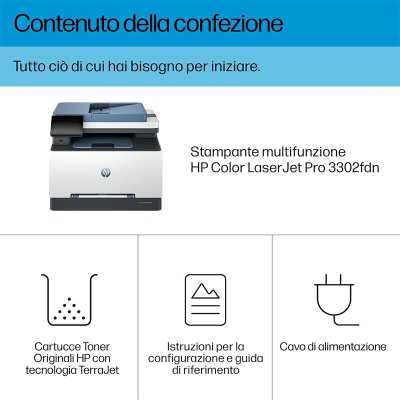 HP Color LaserJet Pro MFP 3302fdn Multifunction Printer