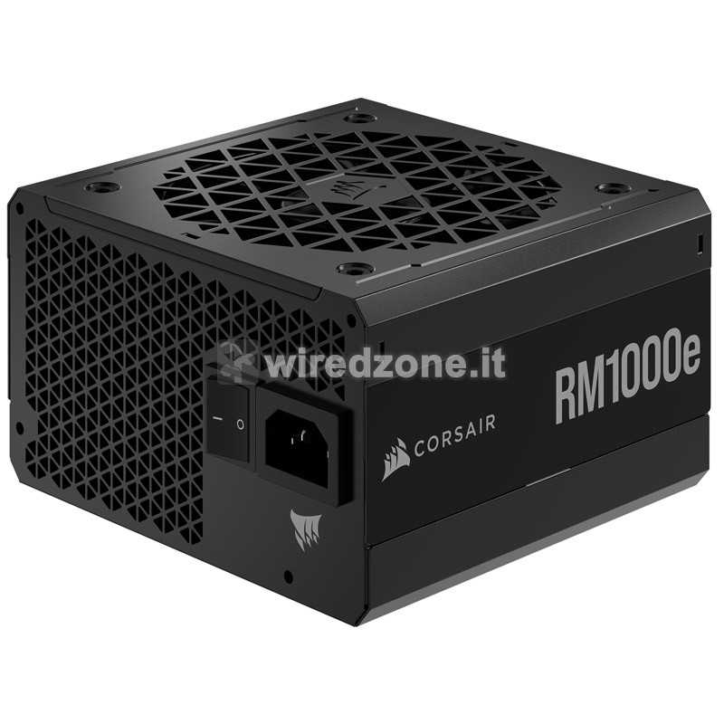 Corsair RM1000e Black, 80 PLUS Gold, Full-Modular - 1000 Watt