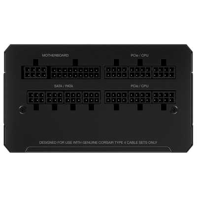 Corsair RM1000e Black, 80 PLUS Gold, Full-Modular - 1000 Watt