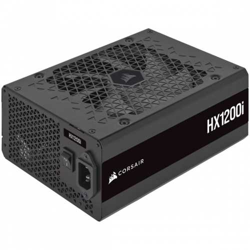 Corsair HX1200i Black, 80 PLUS Platinum, Full-Modular - 1200 Watt