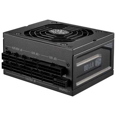 Cooler Master V-Series SFX, 80 PLUS Platinum, Full-Modular - 1100 Watt