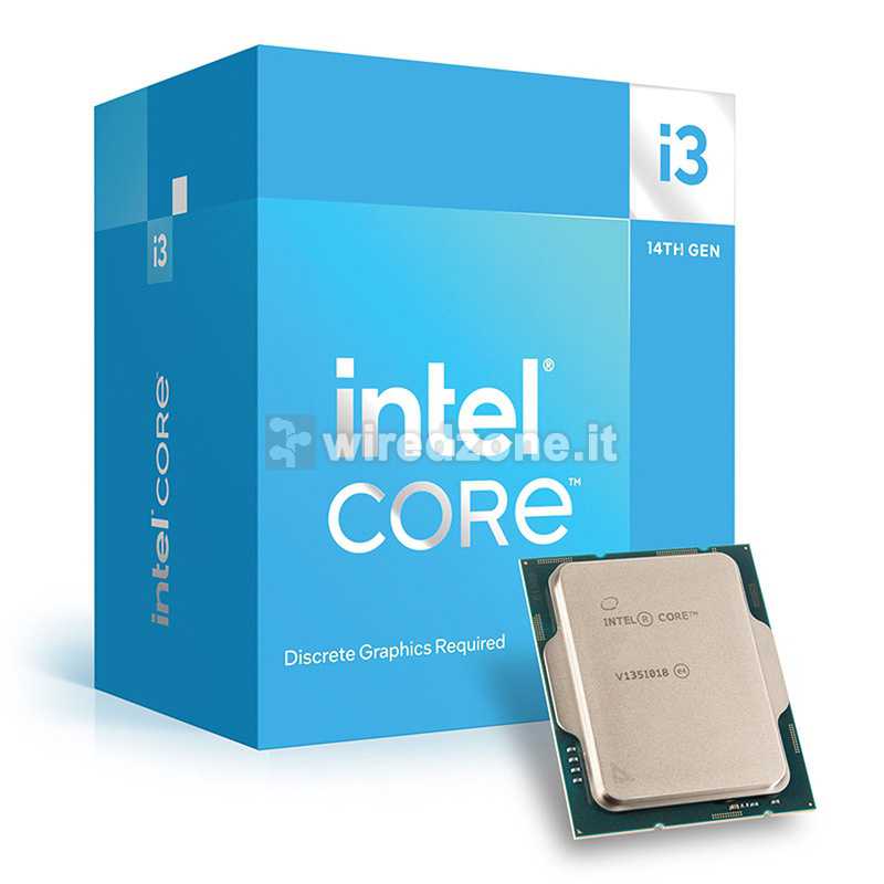 Intel Core i3-14100F 3,5 GHz (Raptor Lake Refresh) LGA1700 - Boxed