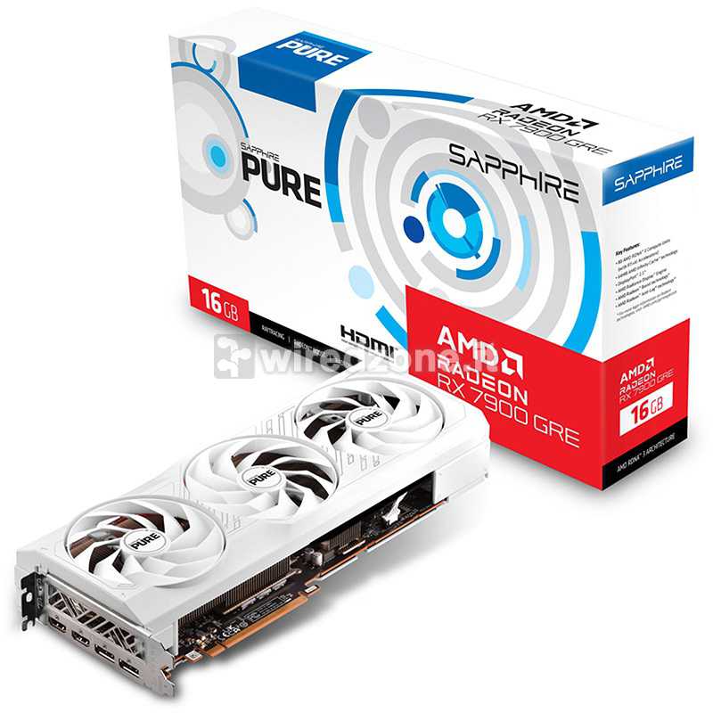 Sapphire Radeon RX 7900 GRE Pure O16G GDDR6