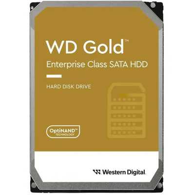 Western Digital WD Gold HDD, SATA 6G, 7200 RPM, 3.5-inch - 10 TB