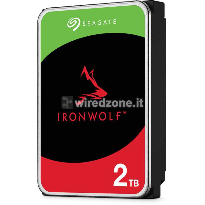 Seagate IronWolf NAS HDD, SATA 6G, 5400 RPM, 3.5-inch - 2 TB