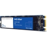 Western Digital WD Blue SSD, SATA 6G, NAND, M.2-2280 - 2 TB