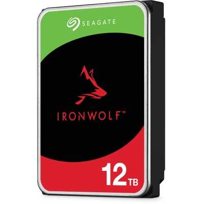 Seagate IronWolf NAS HDD, SATA 6G, 7200 RPM, 3.5-inch - 12 TB