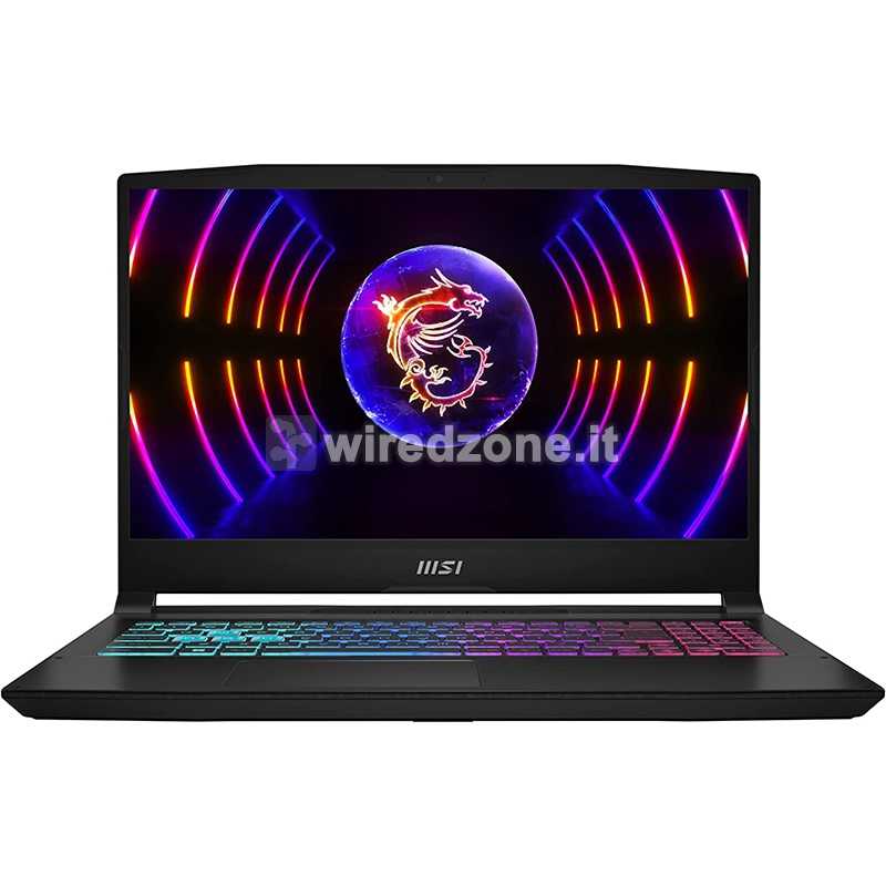 MSI Katana 15 B12VGK-1066IT, i7-12650H, 39,6 cm (15.6"), FHD, RTX 4070 8GB, 16GB DDR5, 1TB SSD, W11 Home - 1