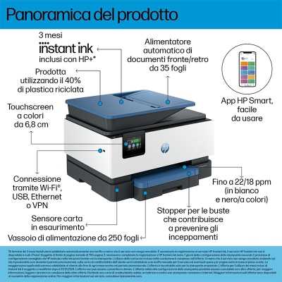 HP OfficeJet Pro 9125e Multifunction Printer