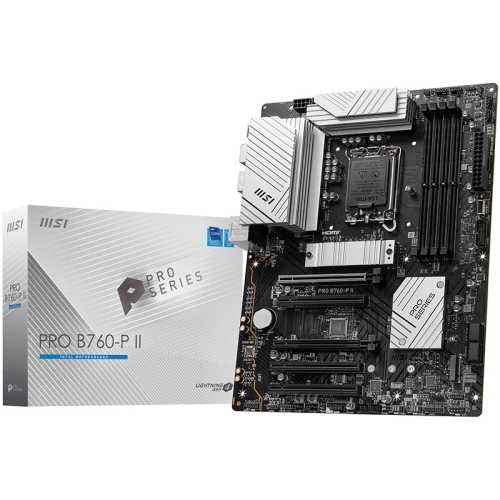 MSI Pro B760-P II DDR5, Intel B760 Mainboard LGA1700