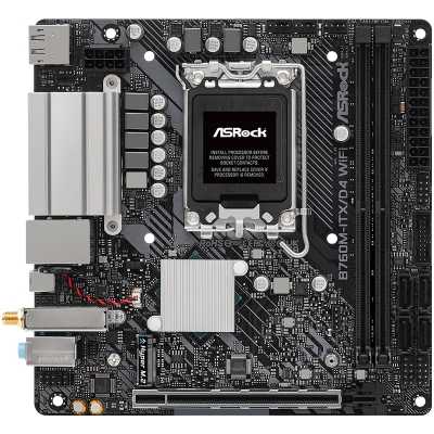 ASRock B760-ITX/D4 WiFi, Intel B760 Mainboard LGA1700