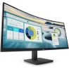 HP P34hc G4 Curved, 86,4 cm (34"), 100Hz, Ultra Wide QHD, VA - USB-C, DP, HDMI