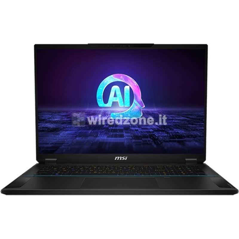 MSI Stealth 18 AI Studio A1VGG-011IT, Ultra 9-185H, 45,7 cm (18"), WQXGA, RTX 4070 8GB, 32GB DDR5, 1TB SSD, W11 Pro