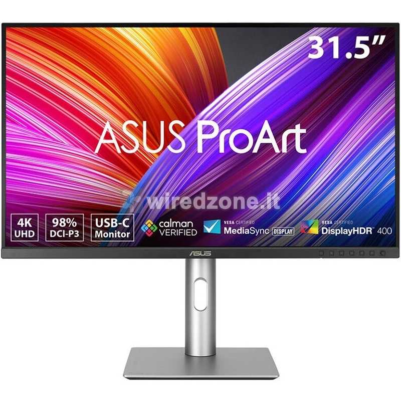 ASUS ProArt PA329CRV, 80 cm (31.5"), 60Hz, 4K UHD, IPS - USB-C, DP, HDMI