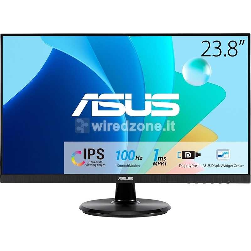 ASUS VA24DQFR, 60,5 cm (23.8"), 100Hz, Full HD, IPS - VGA, DP, HDMI