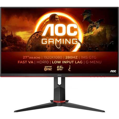 AOC G2 27G2ZN3/BK, 68,6 cm (27"), 280Hz, Full HD, Fast VA - DP, HDMI