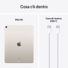 Apple iPad Air Starlight, 33 cm (13"), 8GB RAM, 256GB, 12MP, iPadOS