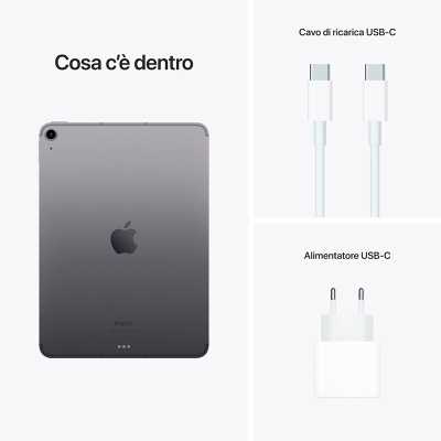 Apple iPad Air Grey, 33 cm (13"), 8GB RAM, 128GB, 12MP, iPadOS