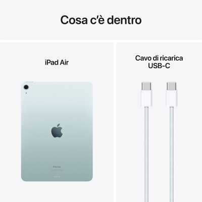 Apple iPad Air Blue, 27,9 cm (11"), 8GB RAM, 128GB, 12MP, iPadOS