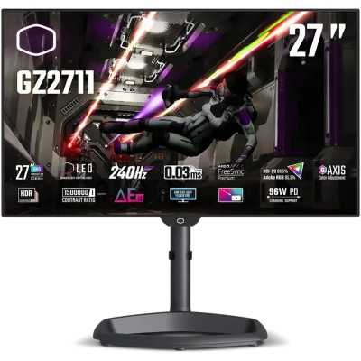 Cooler Master Tempest GZ2711, 68,6 cm (27"), 240Hz, WQHD, OLED - DP, HDMI