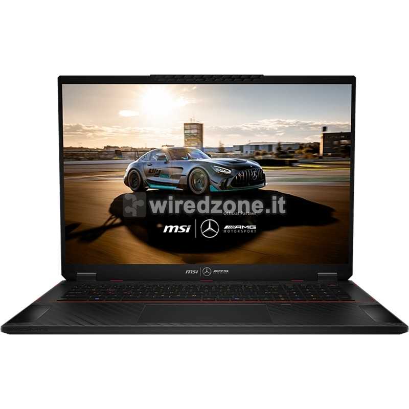 MSI Stealth 18 Mercedes-AMG A1VHG-074IT, Intel Ultra 9 185H, 45,7 cm (18"), WQUXGA, RTX 4080 12GB, 32GB DDR5, 2TB SSD, W11 Pro